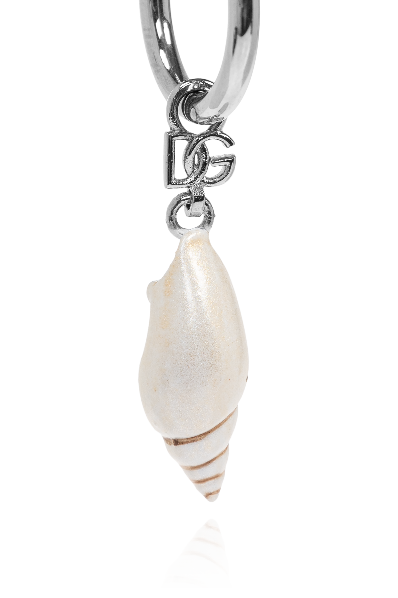 Silver Single earring with pendant Dolce & Gabbana - Vitkac AS